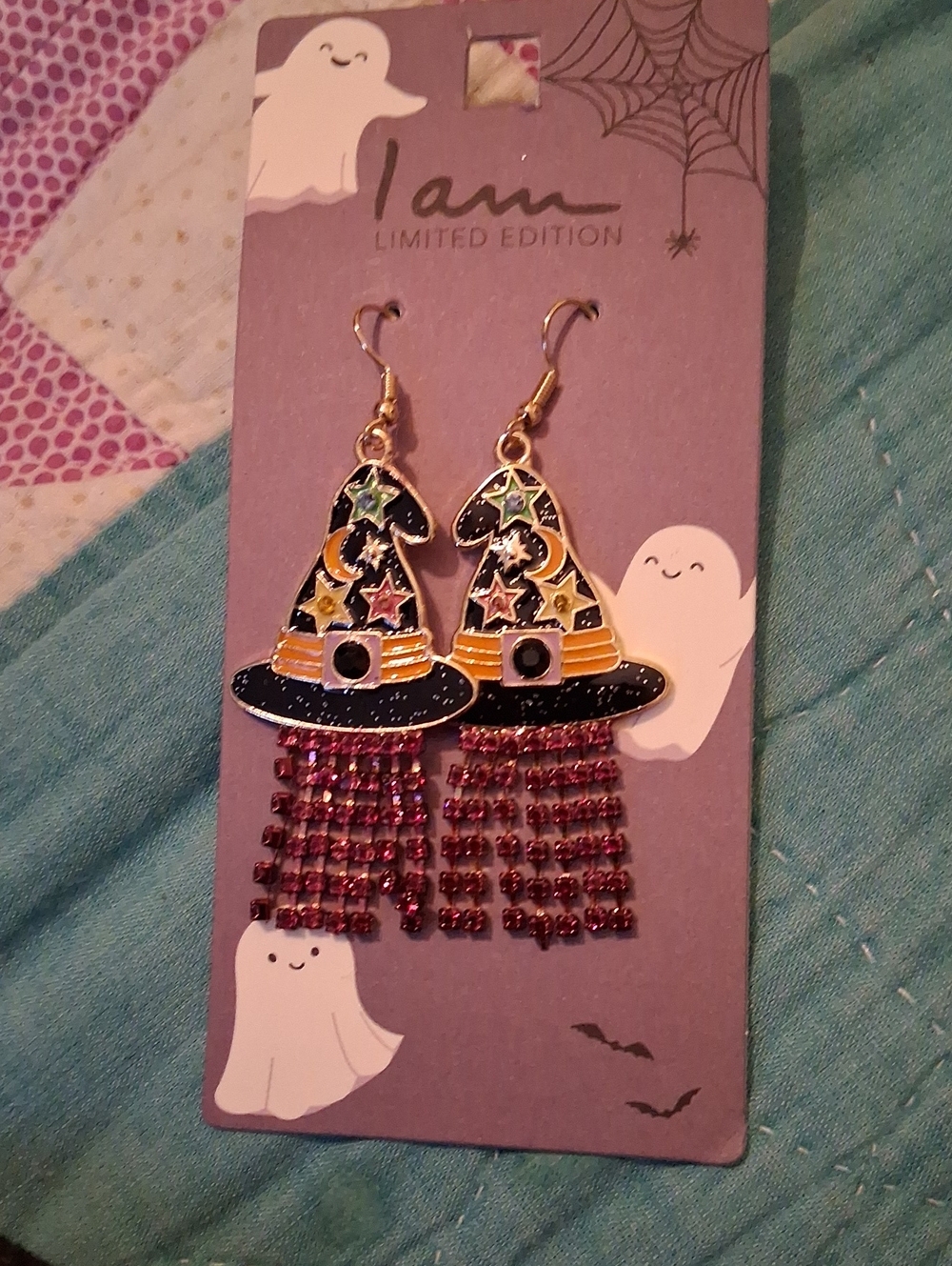 I AM Haloween Earrings